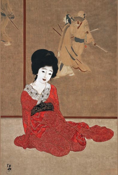 北野常富-女性画