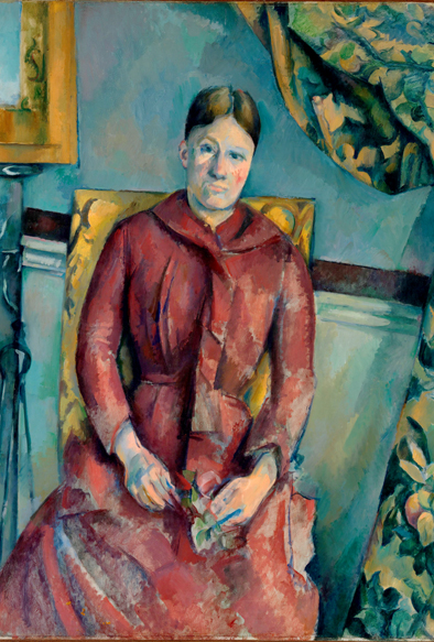 ruI|-ZUk-Madame Cezanne in a Red Dress