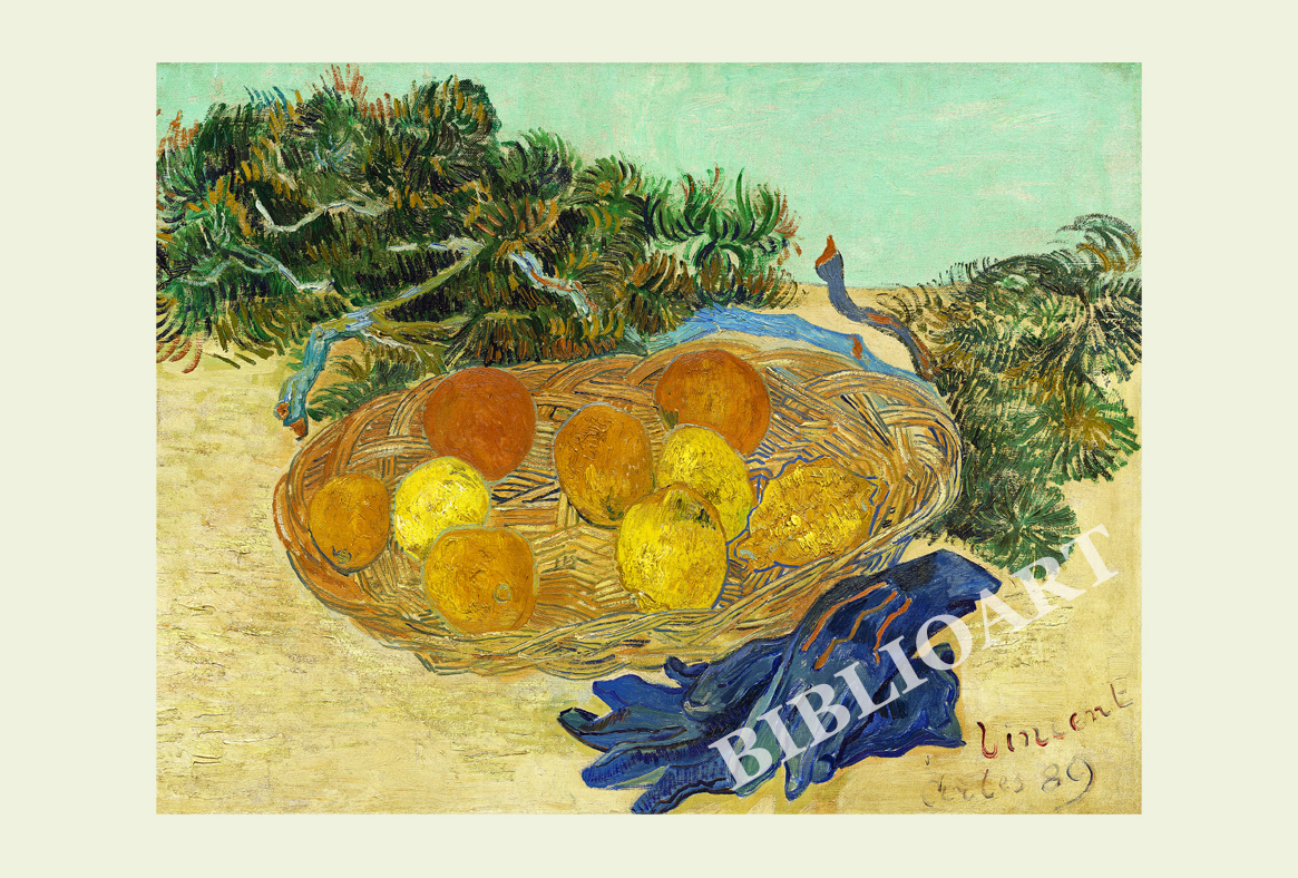 ruI|-Sbz-Still Life of Oranges and Lemons with Blue Gloves