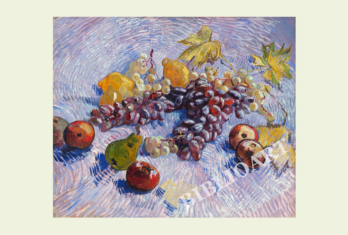 ruI|-Sbz-Grapes, Lemons, Pears, and Apples