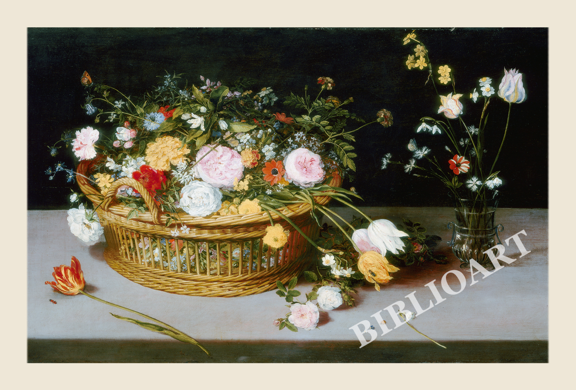 ruI|-Eu[Qij-Flowers in a Basket and a Vasei1615j