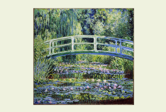 ruI|-l-Water Lilies and Japanese Bridge(1899j