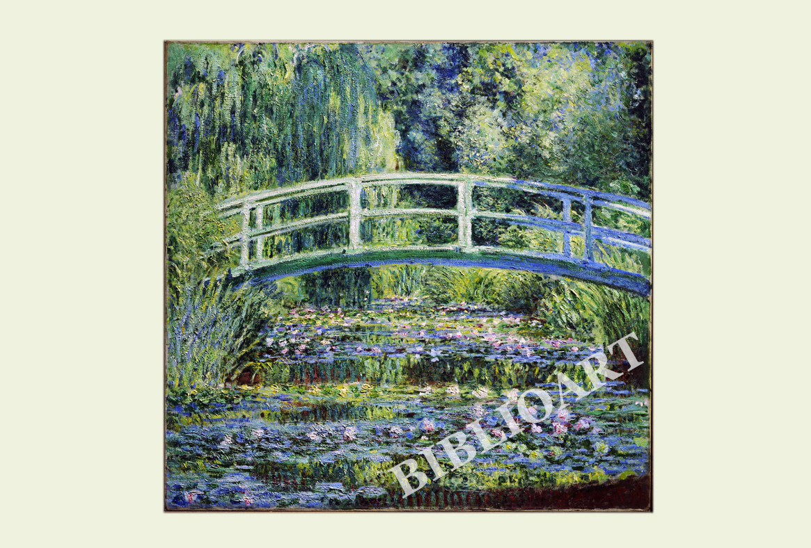 ruI|-l-Water Lilies and Japanese Bridge(1899j