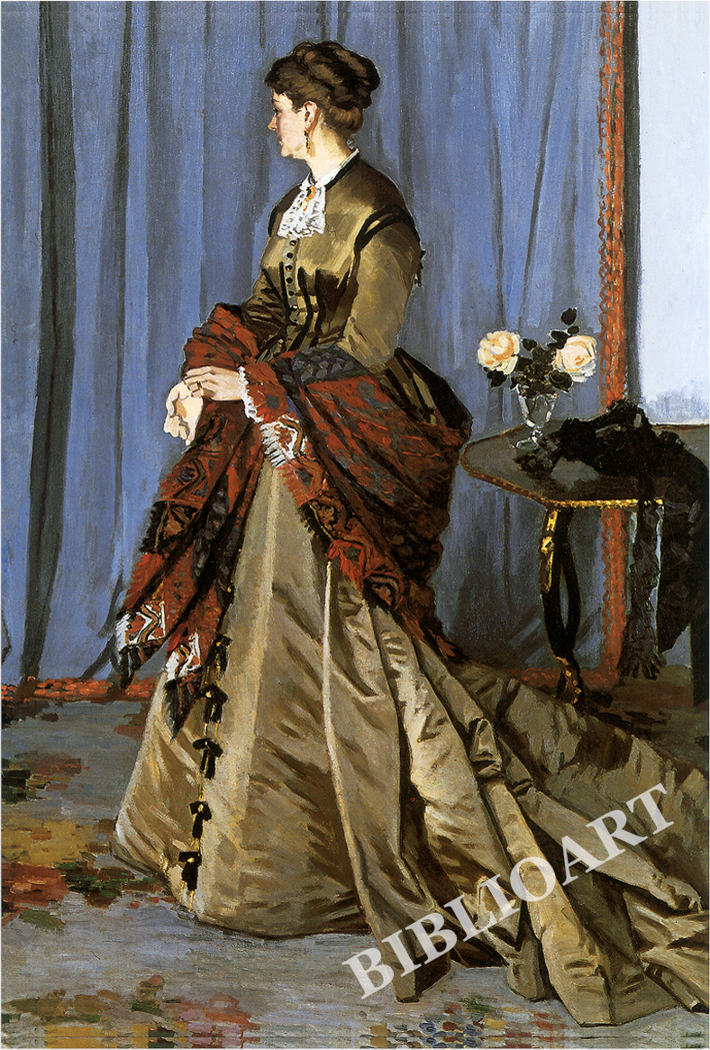 ruI|-l-Portrait of Mrs. Gaudibert(1868j