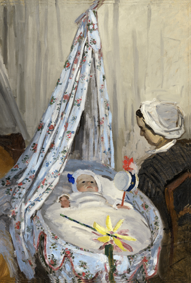 ruI|-l-The Cradle - Camille with the Artist's Son Jean(1867j