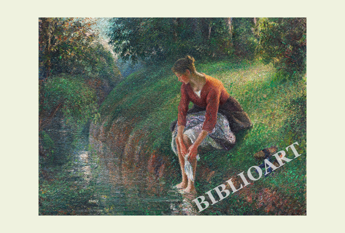 ruI|-sT-Woman Bathing Her Feet in a Brook