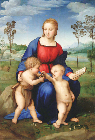 ラファエロ-Madonna del cardellino