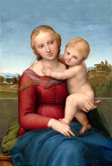 ラファエロ-Madonna and Child