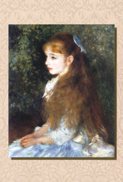 BibliopolyPAR012　Irene Cahen D'Anvers（イレーヌ・カーン・ダンヴェール嬢の肖像）1880年サイズ＆価格（税込）