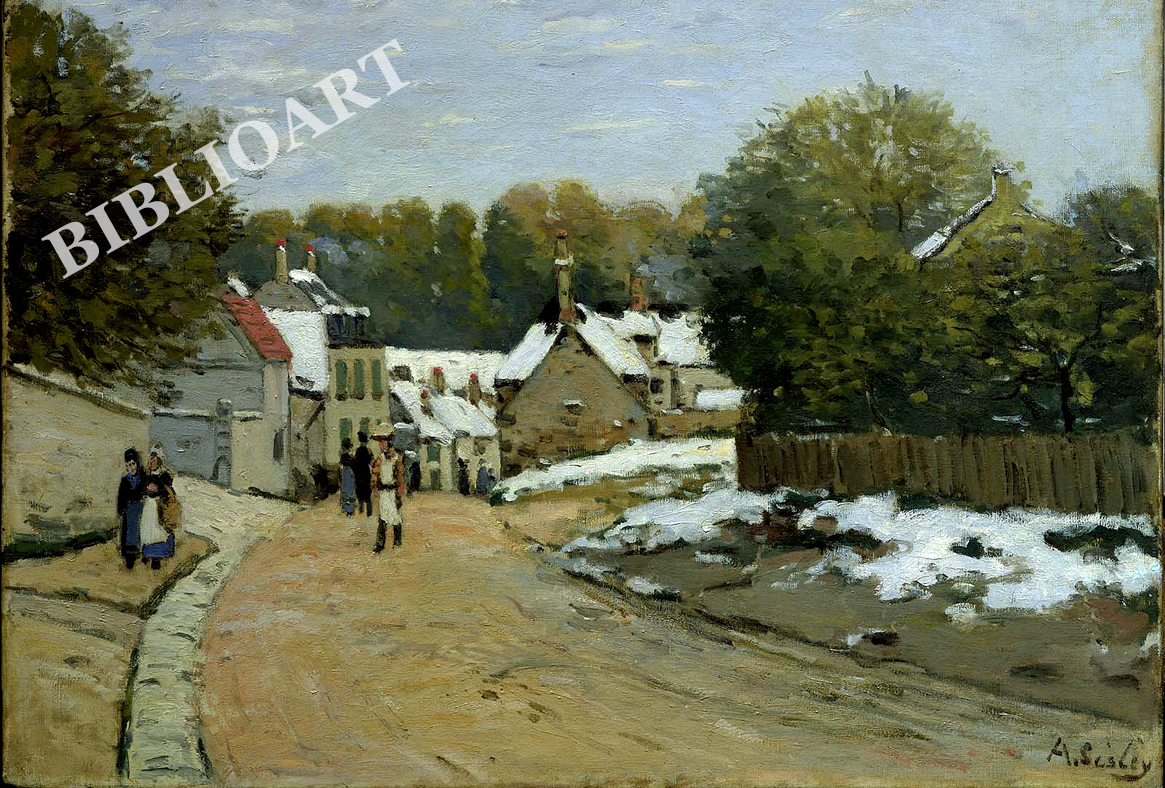 ruI|-VX[-Early Snow at Louveciennes