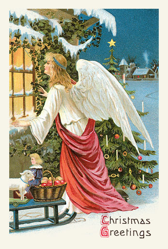 ビブリオポリ-クリスマスカード-天使